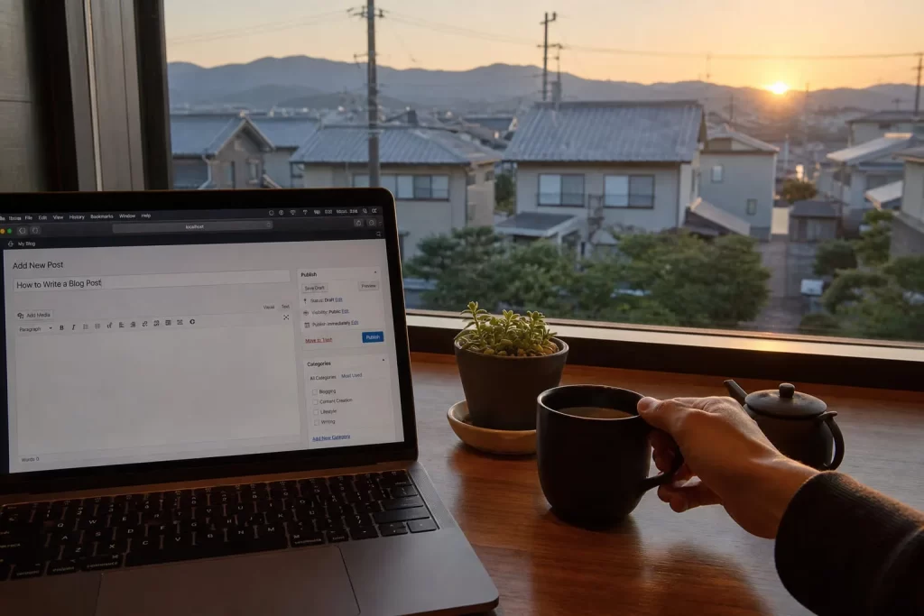 私が毎日更新を始めた理由