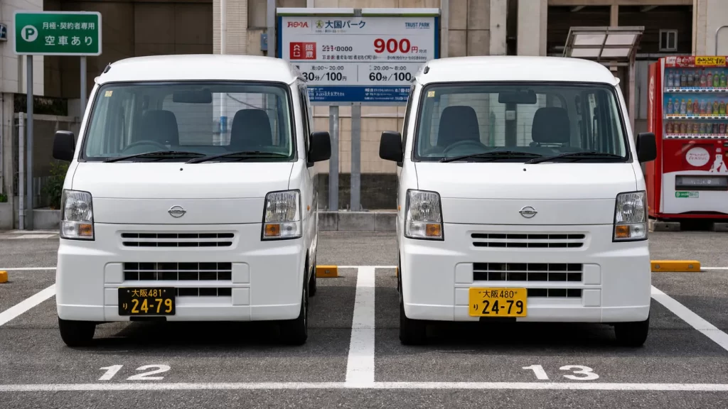 黒ナンバーと黄色ナンバーの違い
