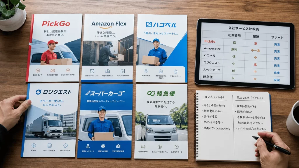 おすすめ6社徹底比較