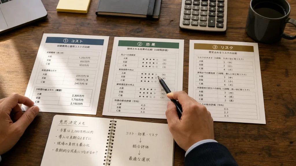 辞める前の3つの判断軸