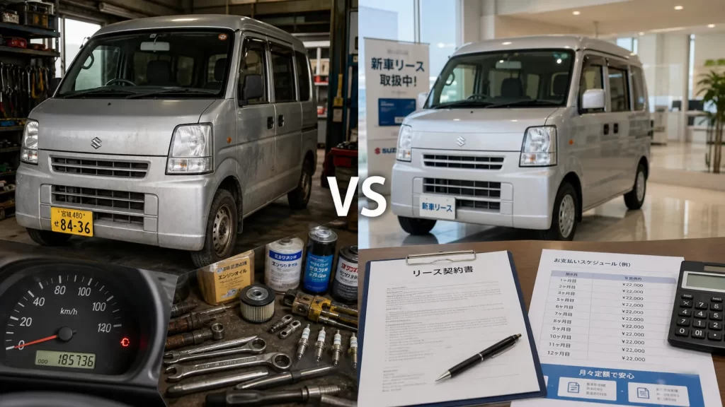 中古車購入とリースはどっちが得？