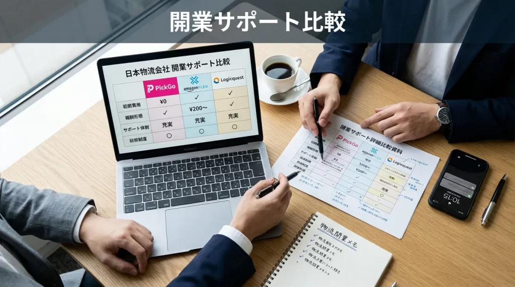 委託会社の黒ナンバー取得サポート比較