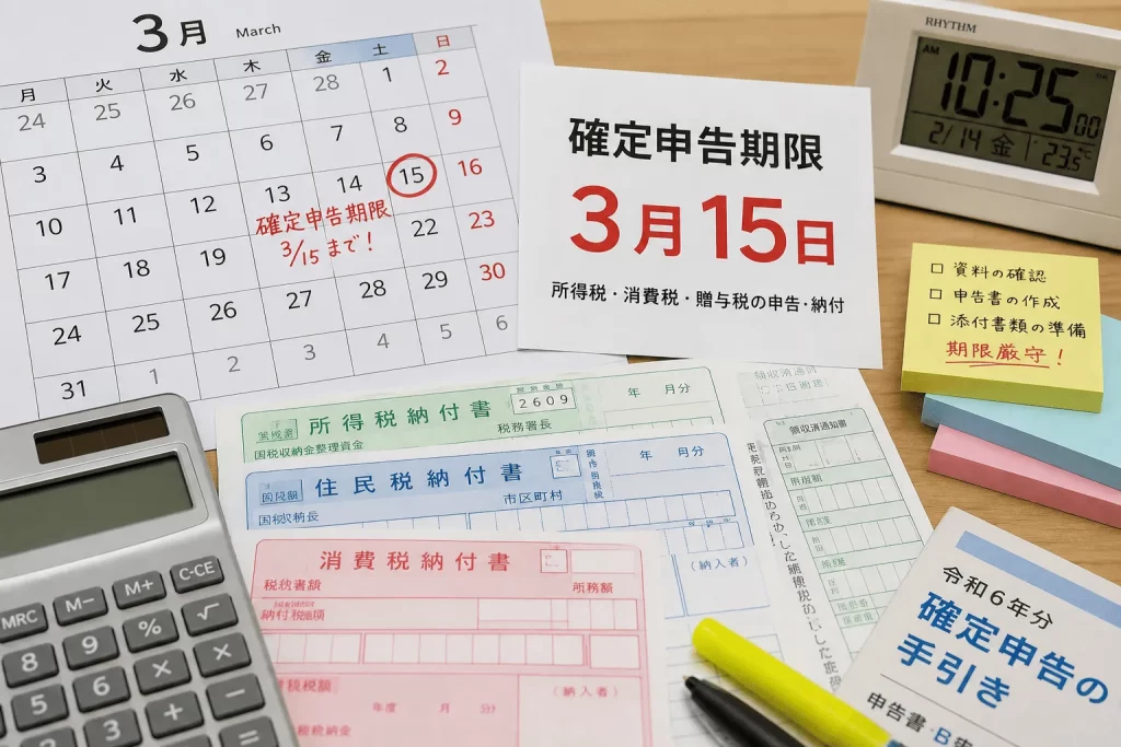 軽貨物の税金と申告期限