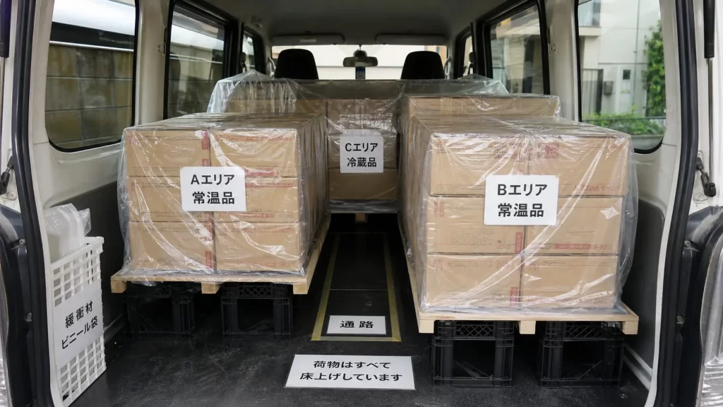 積載術と荷室ゾーニング