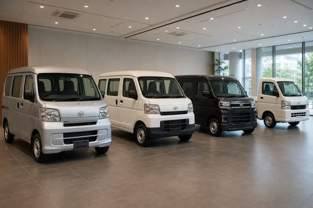 人気軽バンの車種別ランキング