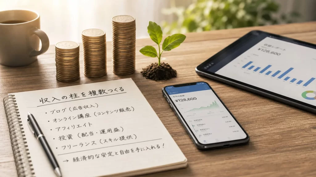 収入の柱を複数持とう