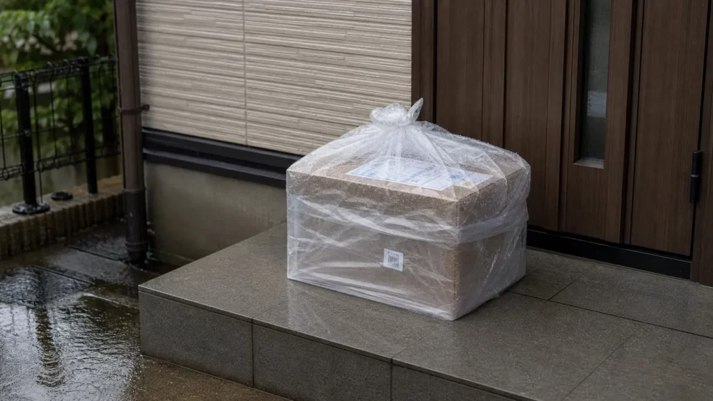 置き配・宅配ドライバー向けの雨対策
