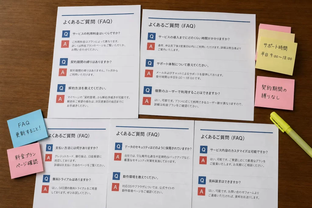 よくある質問