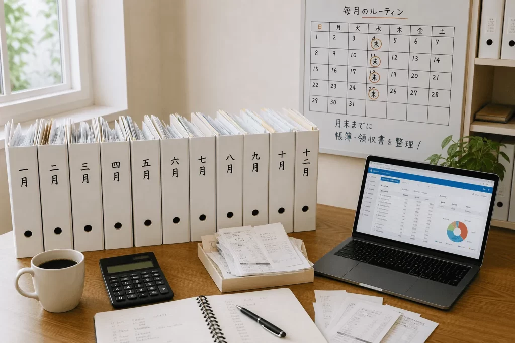 毎月の積み上げで楽になる