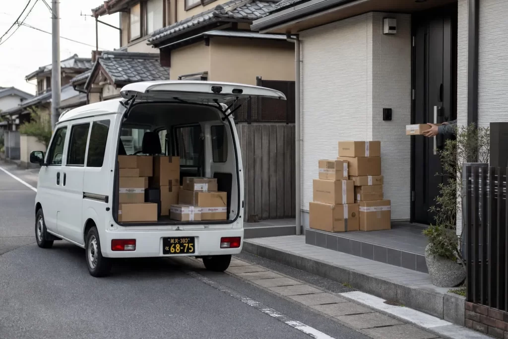 個人宅への宅配