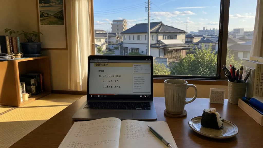 午後の学習風景